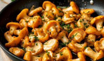 «Золото в сковороде»: лисички в сливках — готовы за 15 минут и украшают стол лучше мандаринов