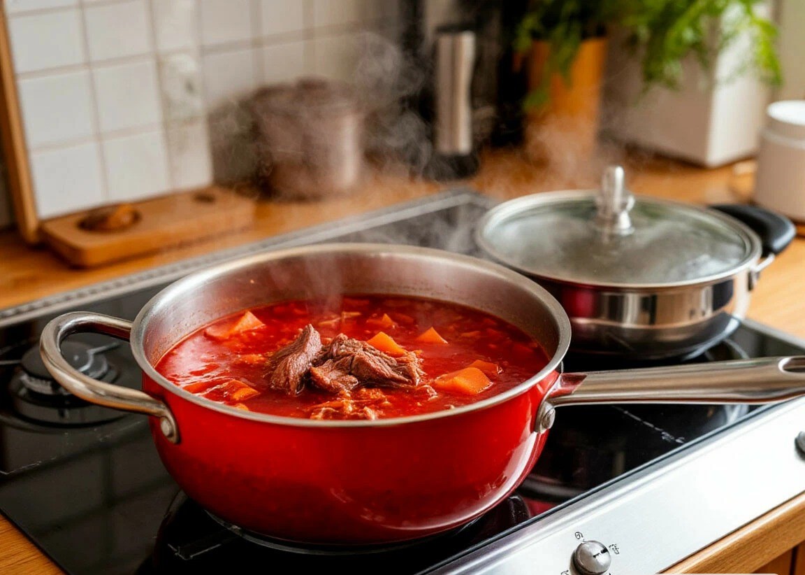 Бледный борщ — в прошлом: 3 проверенных способа сделать его по-настоящему рубиновым — без уксуса и консервантов