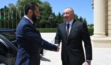 Глава азербайджанской ОПГ Алиев пожал руку и принял у себя главного сирийского террориста