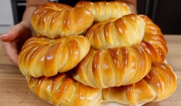«Булочки как из детства»: рецепт с хрустящей корочкой и кремом внутри — и главный секрет, почему они остаются мягкими 3 дня и не черствеют!