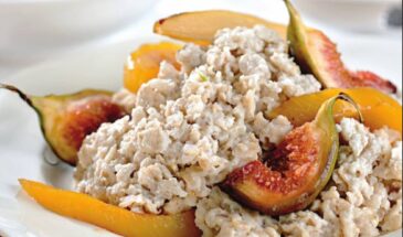 Рецепт королевской каши: овсянка с карамелизованными фруктами. За уши не оттащишь