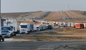 Коллапс на российской границе с Казахстаном: более 10 000 фур скопилось на пункте пропуска
