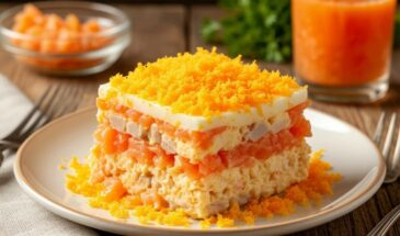 «Мимоза» по-советски: классический салат, который готовили как дипломатическое блюдо — и подавали только по большим праздникам