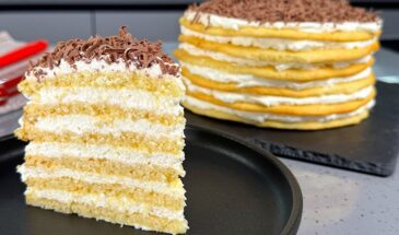 Нежнейший торт на зиму — знаменитый «Бабушкин»: попробуйте раз — и поймёте, почему он в фаворе до сих пор