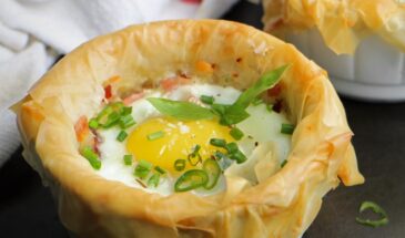 «Завтрак за 20 минут, от которого все проснутся сами»: Яйца в хрустящем тесте фило — ресторан на вашей кухне