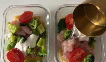 Обед на два дня за 5 минут: бросил всё в форму — и забыл! Всё, что нужно, уже в холодильнике