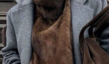 Меховой шарф — не просто для тепла. 5 способов носить его так, что даже пуховик заиграет по-новому