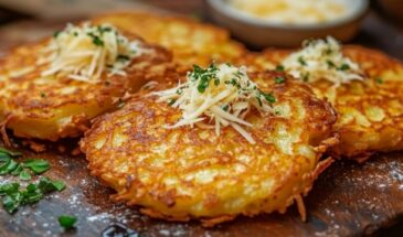 Драники с сыром на завтрак или ужин — быстро, сытно, с хрустящей корочкой и тягучей начинкой внутри