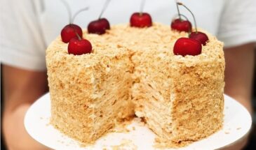 Ленивый Наполеон за 20 минут: никакого теста, духовки и стресса — только вкус детства!