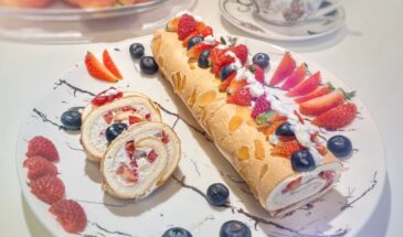 Меренговый рулет за 40 минут — нежнее зефира и проще, чем кажется!