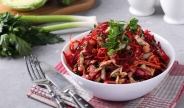 Салат «Здоровье» за 15 минут: хрустящий, яркий и с секретной заправкой, от которой невозможно оторваться!