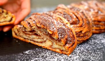 Невероятно вкусная творожная косичка с корицей — готовится за 15 минут, а съедается за 2!