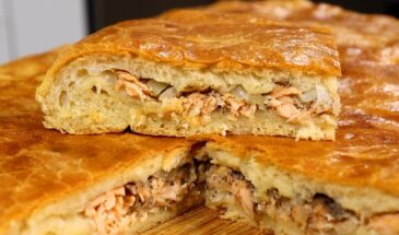 Пышный заливной пирог за 10 минут на подготовку — гости в восторге, а вы даже не устали