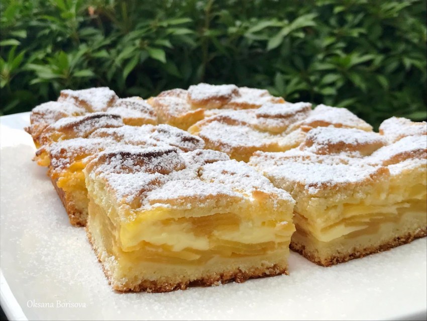 Этот постный пирог с яблоками обманет всех: ни яиц, ни молока, а вкус — пальчики оближешь!