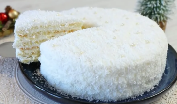 Гости не поверили: этот торт «Снежинка» я сделала за вечер — все думали, купила в кондитерской!