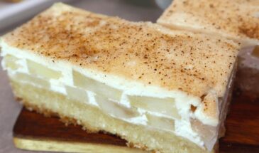 Этот кокосовый пирог с грушами обманет гостей: они будут уверены, что вы купили его в дорогой кондитерской