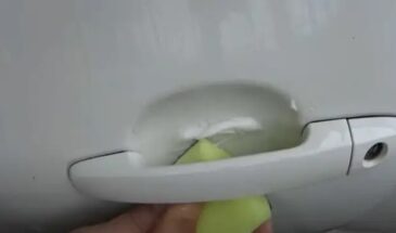 Царапины под ручкой двери автомобиля: простой способ убрать их за копейки и защитить кузов от ржавчины