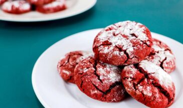 «Красный бархат»: печенье с трещинками, которое тает во рту — рецепт за 30 минут