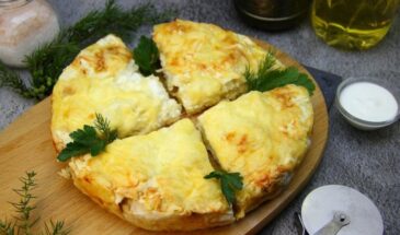 Творожные хачапури за 35 минут: тягучий сыр, зелёный лук и тесто без дрожжей