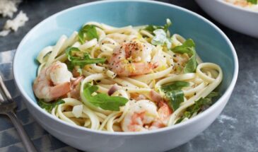 Паста с креветками или курицей: один рецепт, который спасёт любой ужин