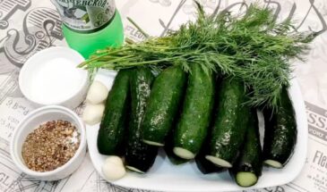 Малосольные огурцы за сутки: секрет минеральной воды для хруста — другие способы устарели