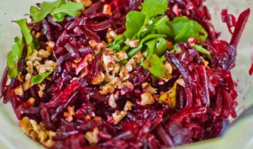 Салат из свеклы по-грузински: один секрет ореховой заправки, который меняет всё