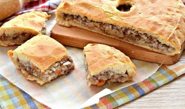 Пирог, который тает во рту: мясной с картошкой на кефирном тесте — готовится проще простого, а исчезает за минуты