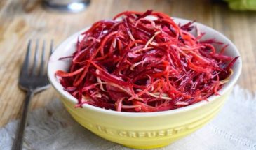 Свекольный салат из 3 ингредиентов: на второй день ещё вкуснее — простой рецепт, который полюбится сразу