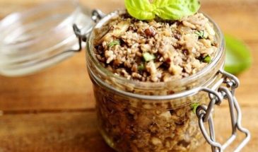 Грибная икра из опят с грецким орехом: пошаговый рецепт